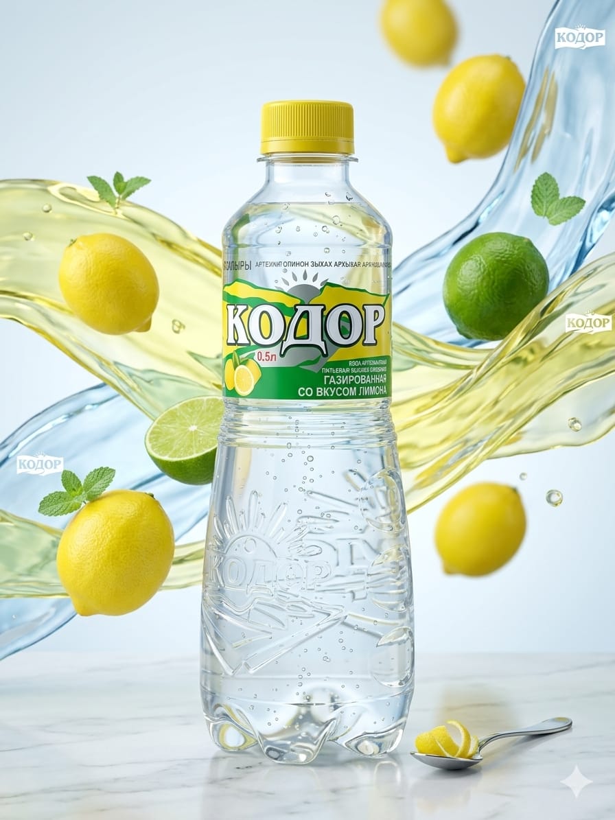 Вода со вкусом лимона